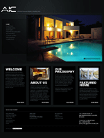 architecture website template
