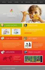 art website template