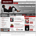 books website template
