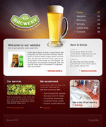 brewery website template