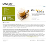 cafe website template