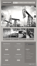 industrial website template